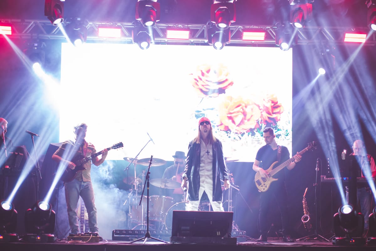 Show Freeband no palco