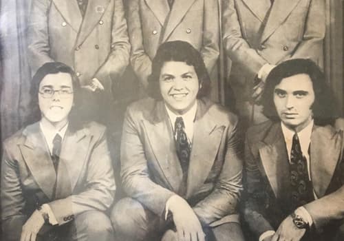 A banda Internacional Freeband no início dos anos 70
